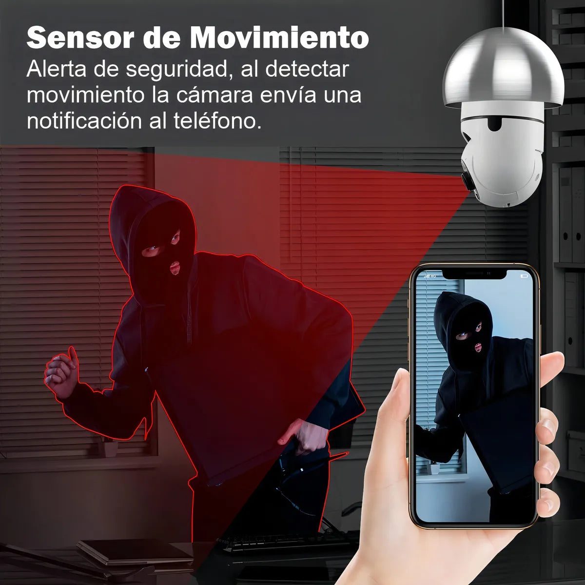 Camara Bombillo De Seguridad 360